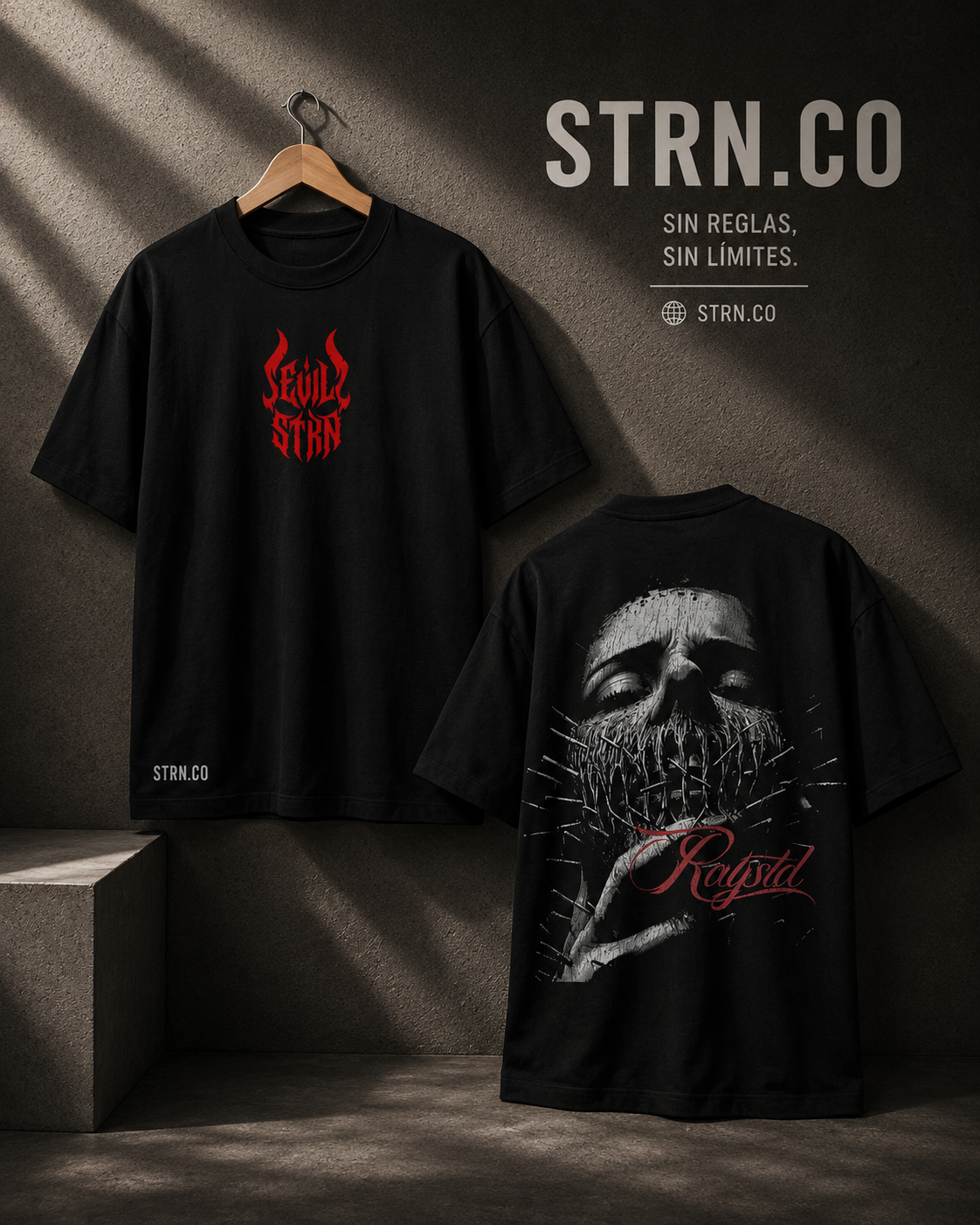 CAMISETA EVIL STRN