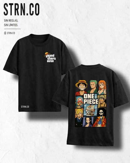 CAMISETA ONE PICE GTA