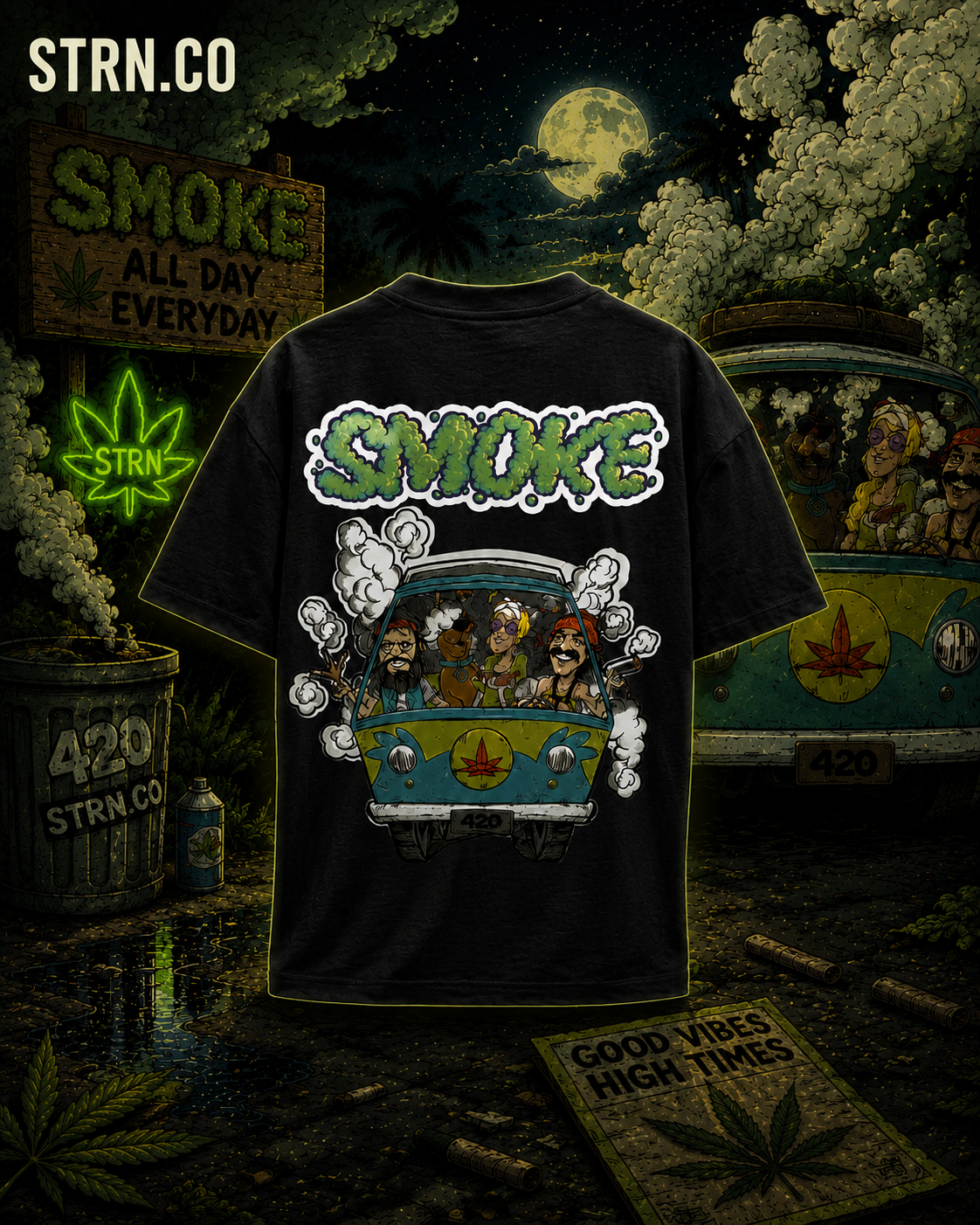 CAMISETA SMOKE