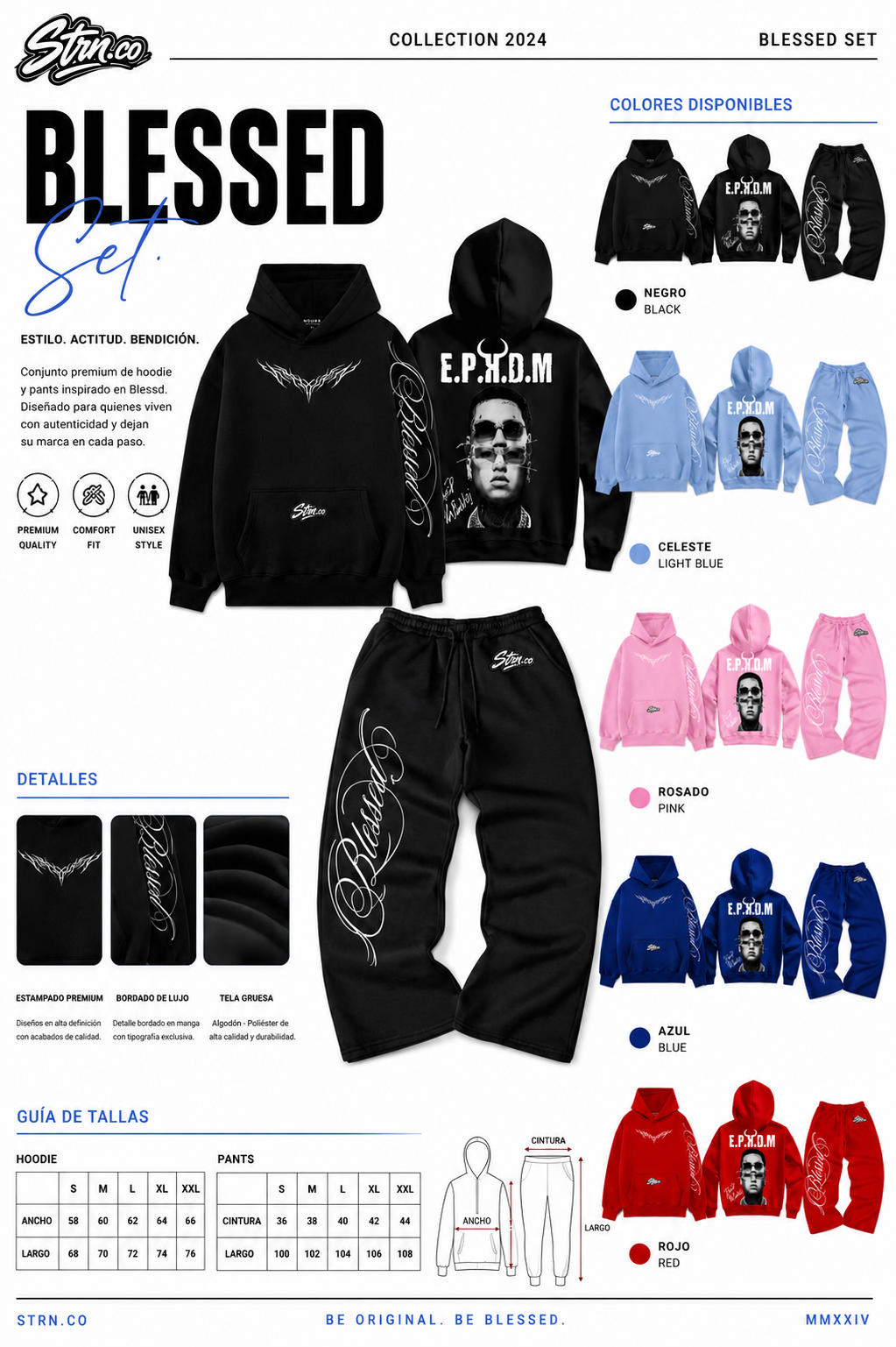 CONJUNTO BLESSD