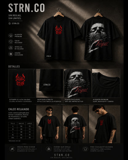 CAMISETA EVIL STRN