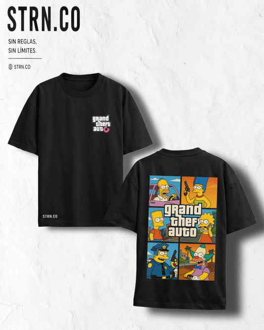 CAMISETA SIMPSON GTA
